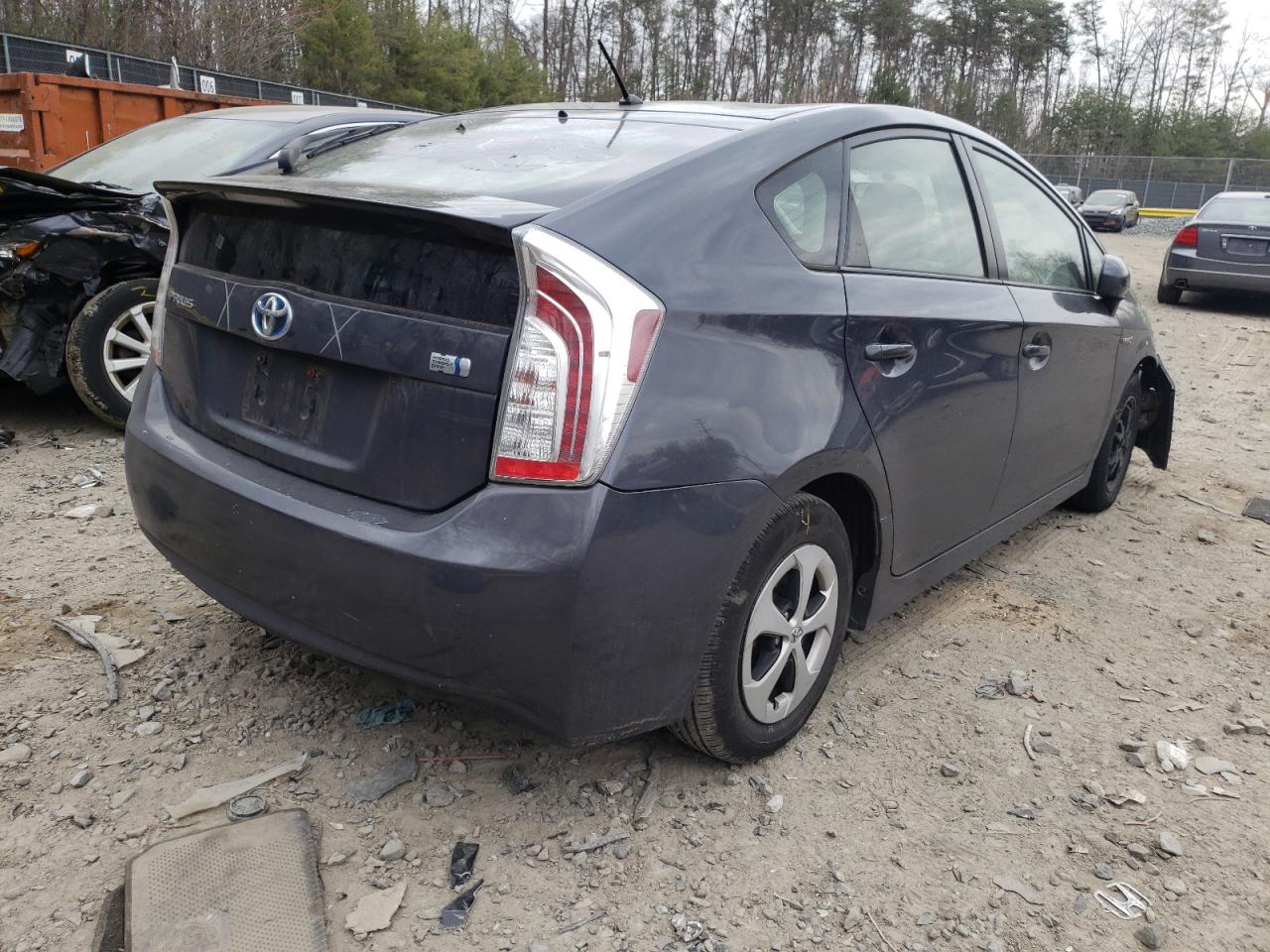 Photo 4 from auction – 2013 TOYOTA PRIUS with VIN JTDKN3DU5D1626099