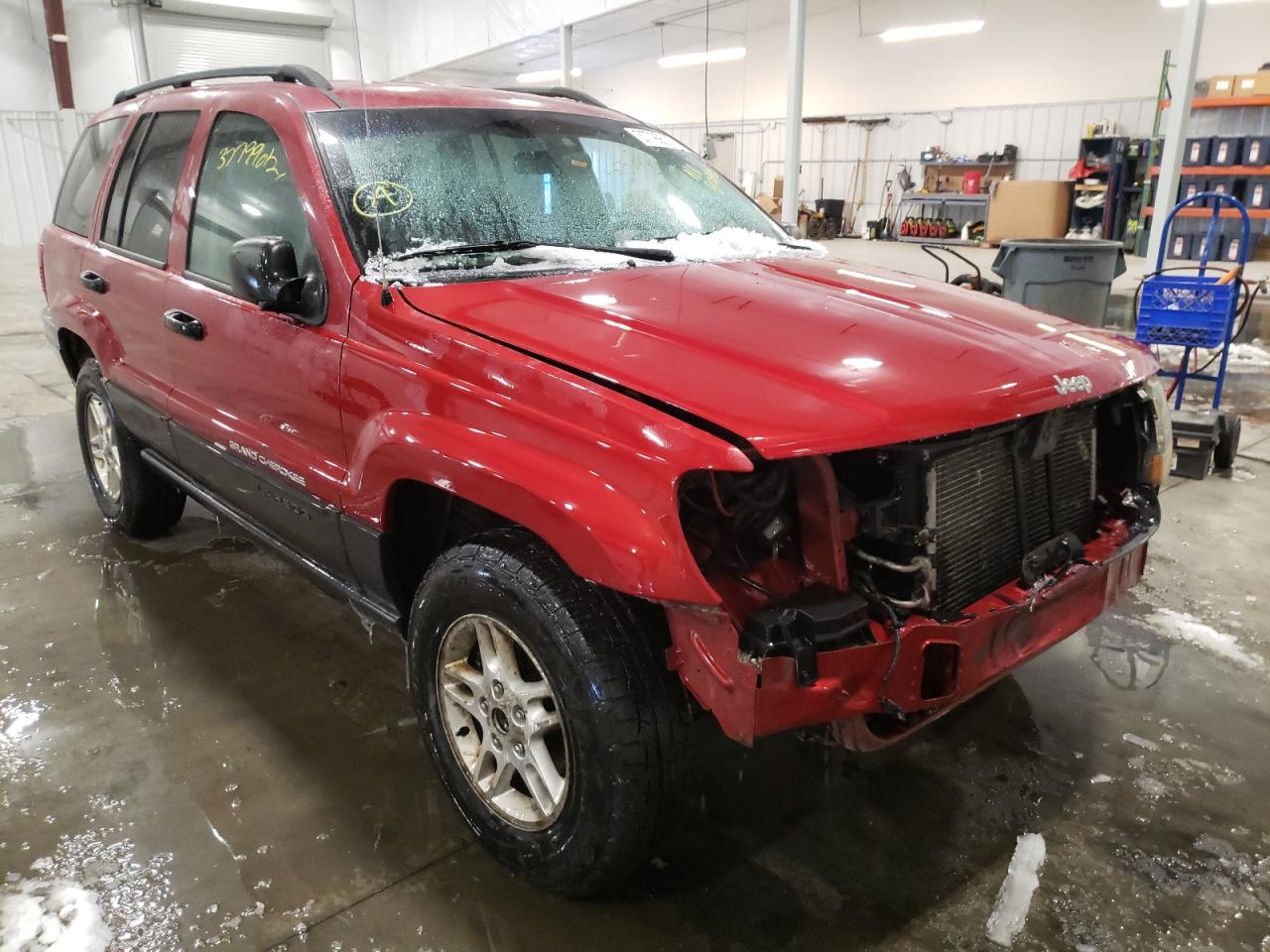 JEEP GRND CHERO 2004 with VIN 1J4GW48S84C407945 - Photo from auction