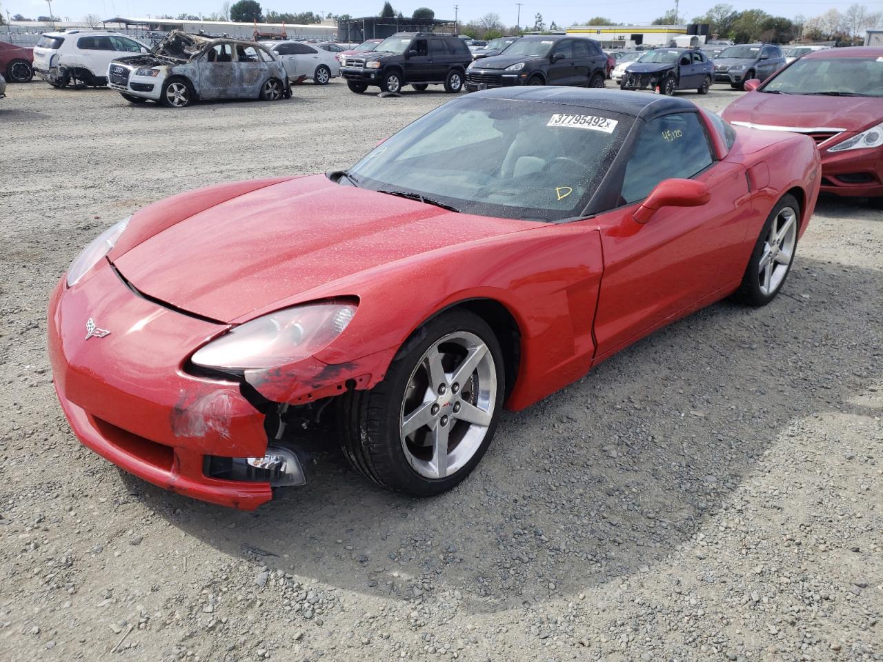 Photo 2 from auction – 2005 CHEVROLET CORVETTE with VIN 1G1YY24U155135561