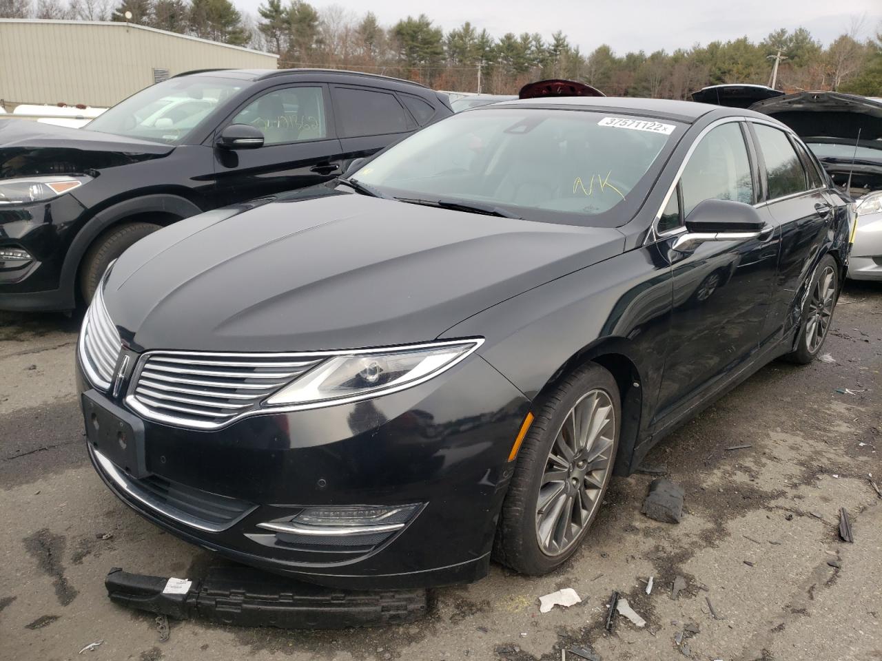 Photo 2 from auction – 2013 LINCOLN MKZ with VIN 3LN6L2JK1DR809098