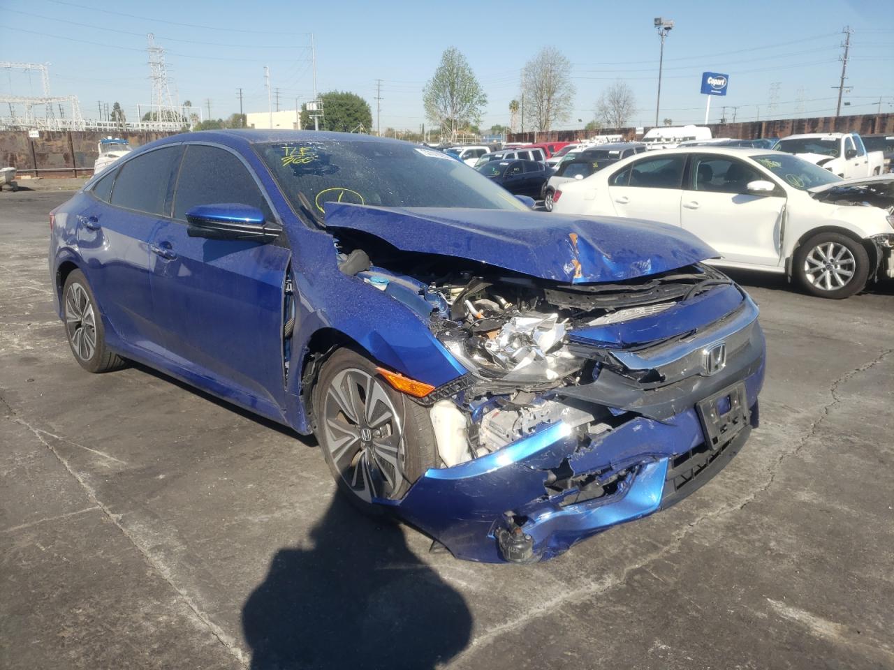 Photo 1 from auction – 2016 HONDA CIVIC EX with VIN 19XFC1F48GE206301