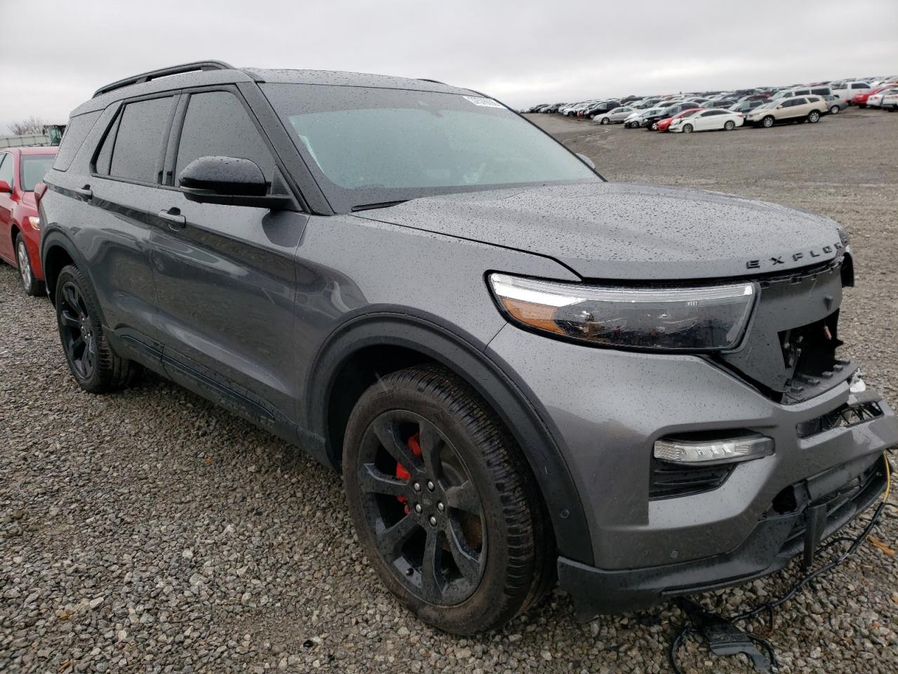 FORD EXPLORER S 2021 with VIN 1FM5K8GC2MGC39430 - Photo from auction