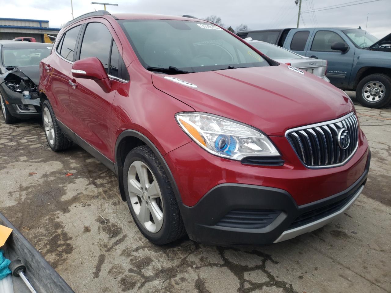 BUICK ENCORE 2015 with VIN KL4CJASB8FB260927 - Photo from auction