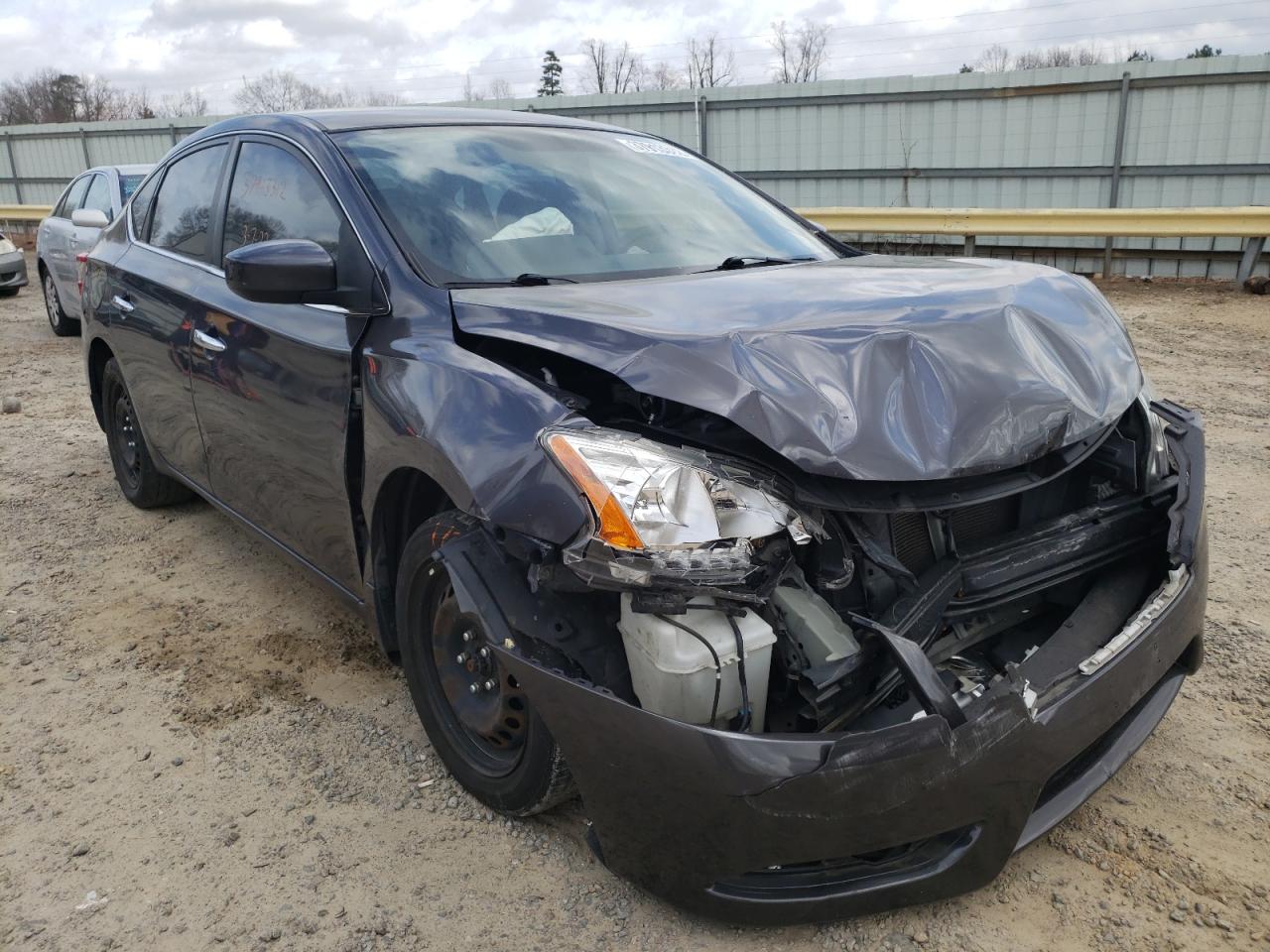 NISSAN SENTRA S 2013 with VIN 3N1AB7AP9DL756330 - Photo from auction