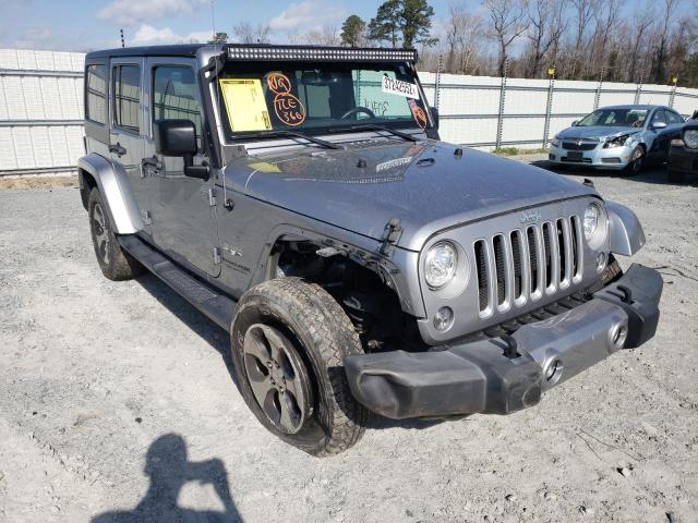 JEEP WRANGLER U 2018 with VIN 1C4BJWEG4JL910989 - Photo from auction