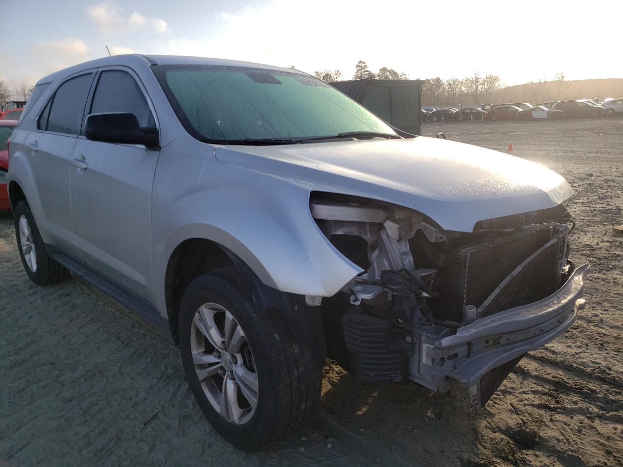 CHEVROLET EQUINOX LS 2012 with VIN 2GNALBEK3C1240466 - Photo from auction