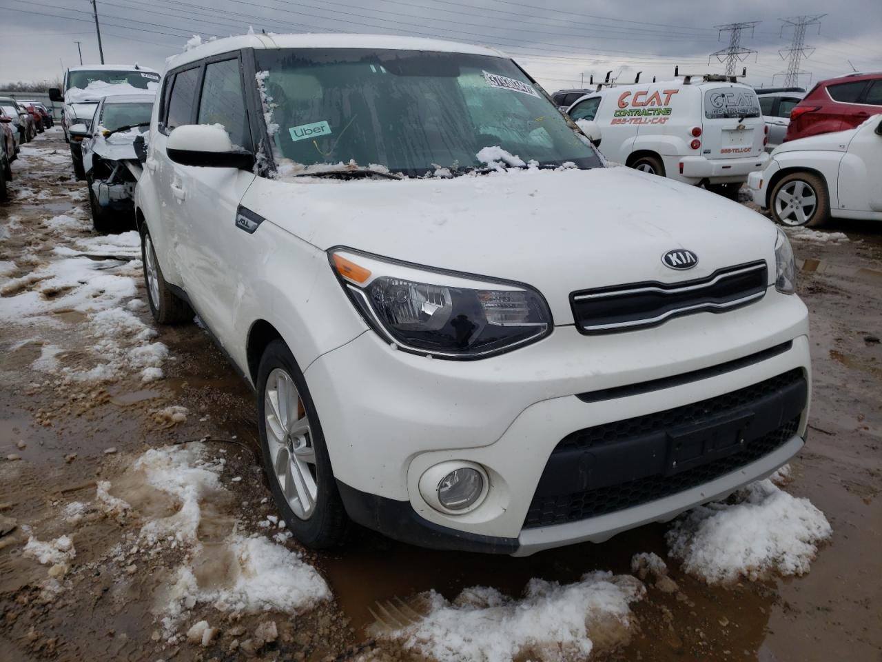KIA SOUL + 2019 with VIN KNDJP3A53K7698870 - Photo from auction