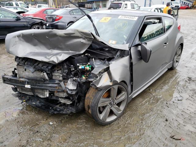 Photo 2 from auction – 2014 HYUNDAI VELOSTER with VIN KMHTC6AE3EU208497