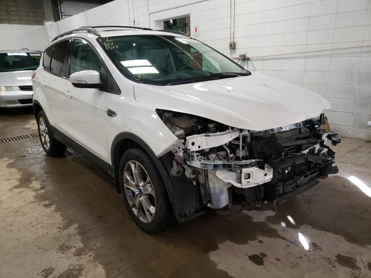 FORD ESCAPE SEL 2013 with VIN 1FMCU9HX1DUC06204 - Photo from auction