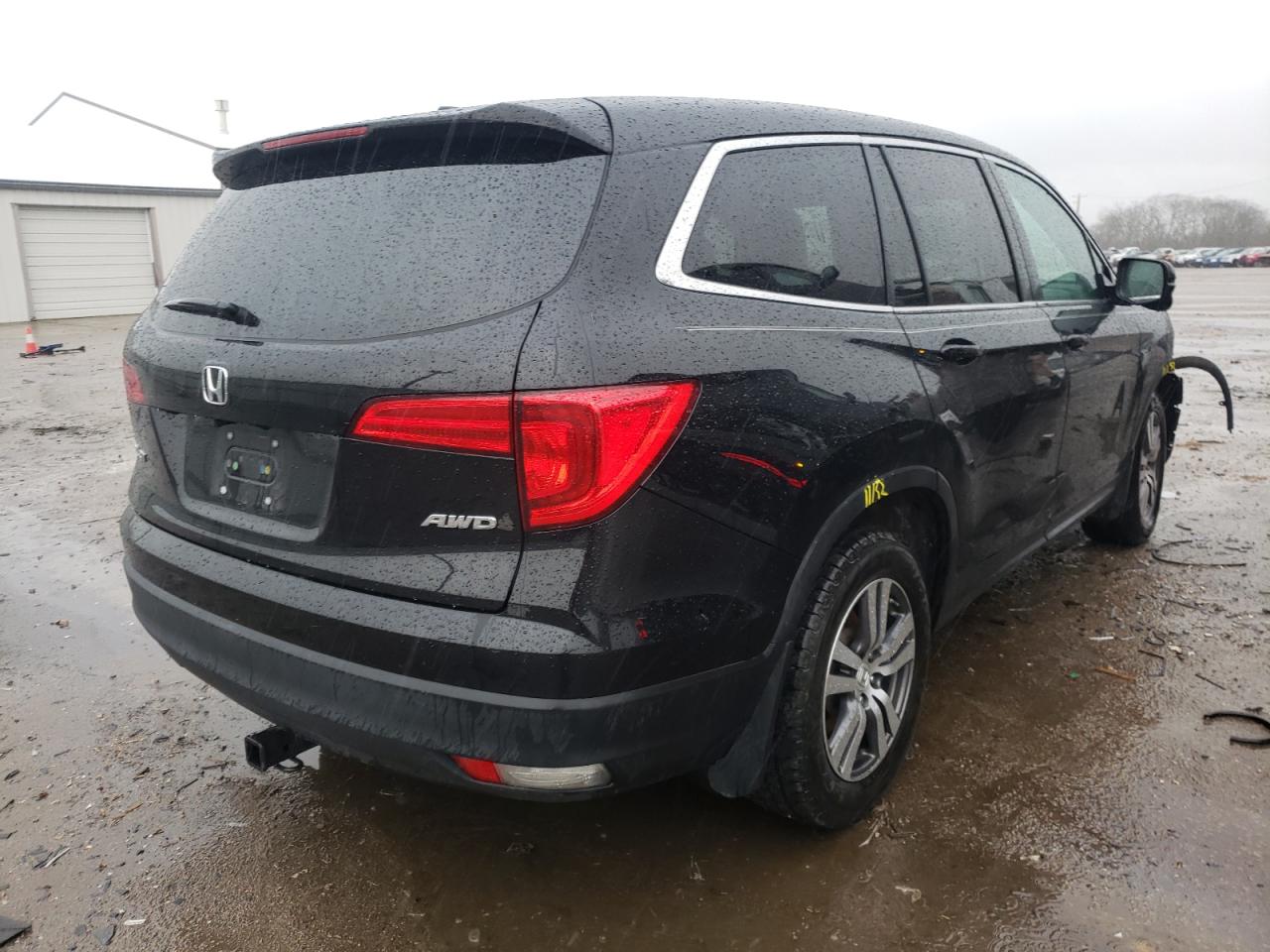 Photo 4 from auction – 2017 HONDA PILOT EXL with VIN 5FNYF6H5XHB025344