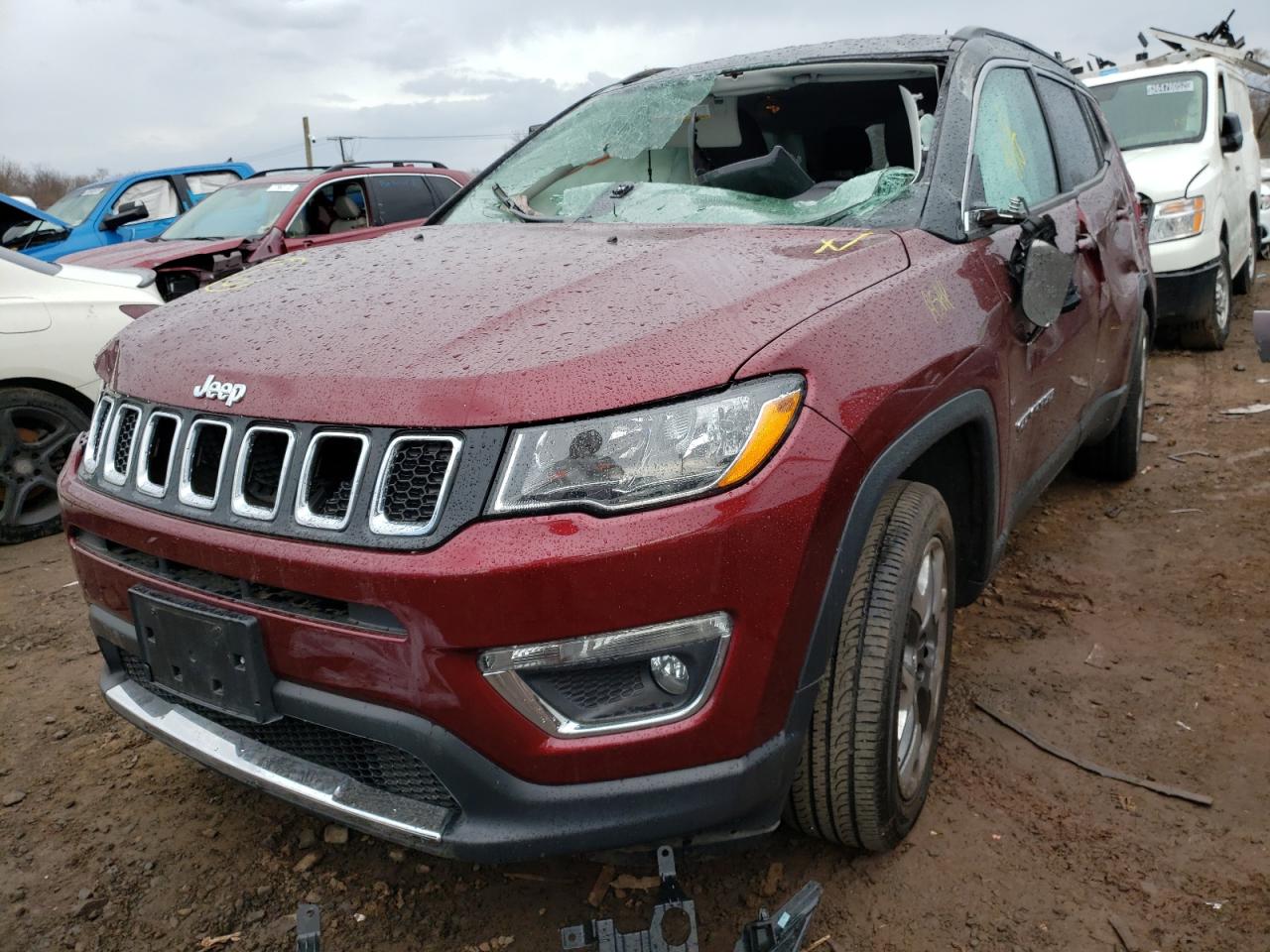 Photo 2 from auction – 2020 JEEP COMPASS LI with VIN 3C4NJDCB7LT245005
