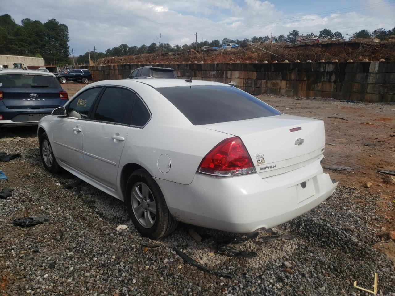 Photo 3 from auction – 2013 CHEVROLET IMPALA LS with VIN 2G1WA5E31D1119671