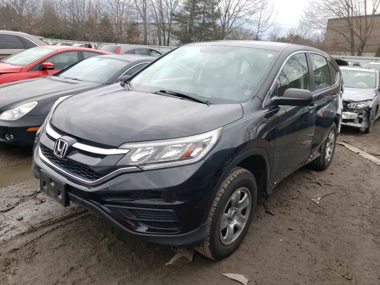 Photo 2 from auction – 2015 HONDA CR-V LX with VIN 5J6RM4H33FL096533