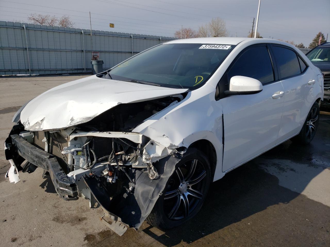 Photo 2 from auction – 2015 TOYOTA COROLLA L with VIN 2T1BURHE1FC462843