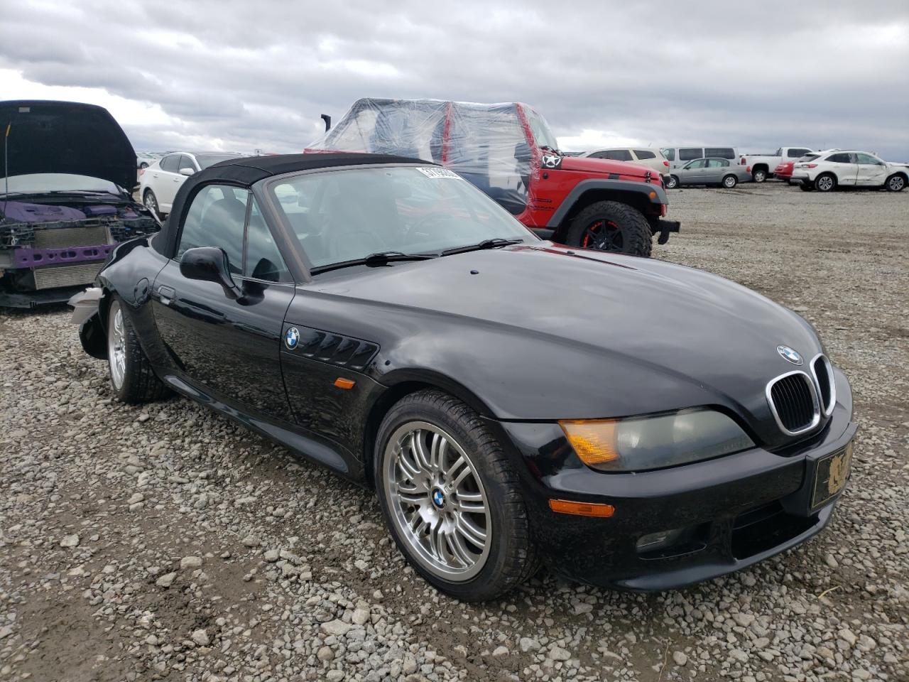 BMW Z3 2.8 1998 with VIN 4USCJ3320WLC11955 - Photo from auction