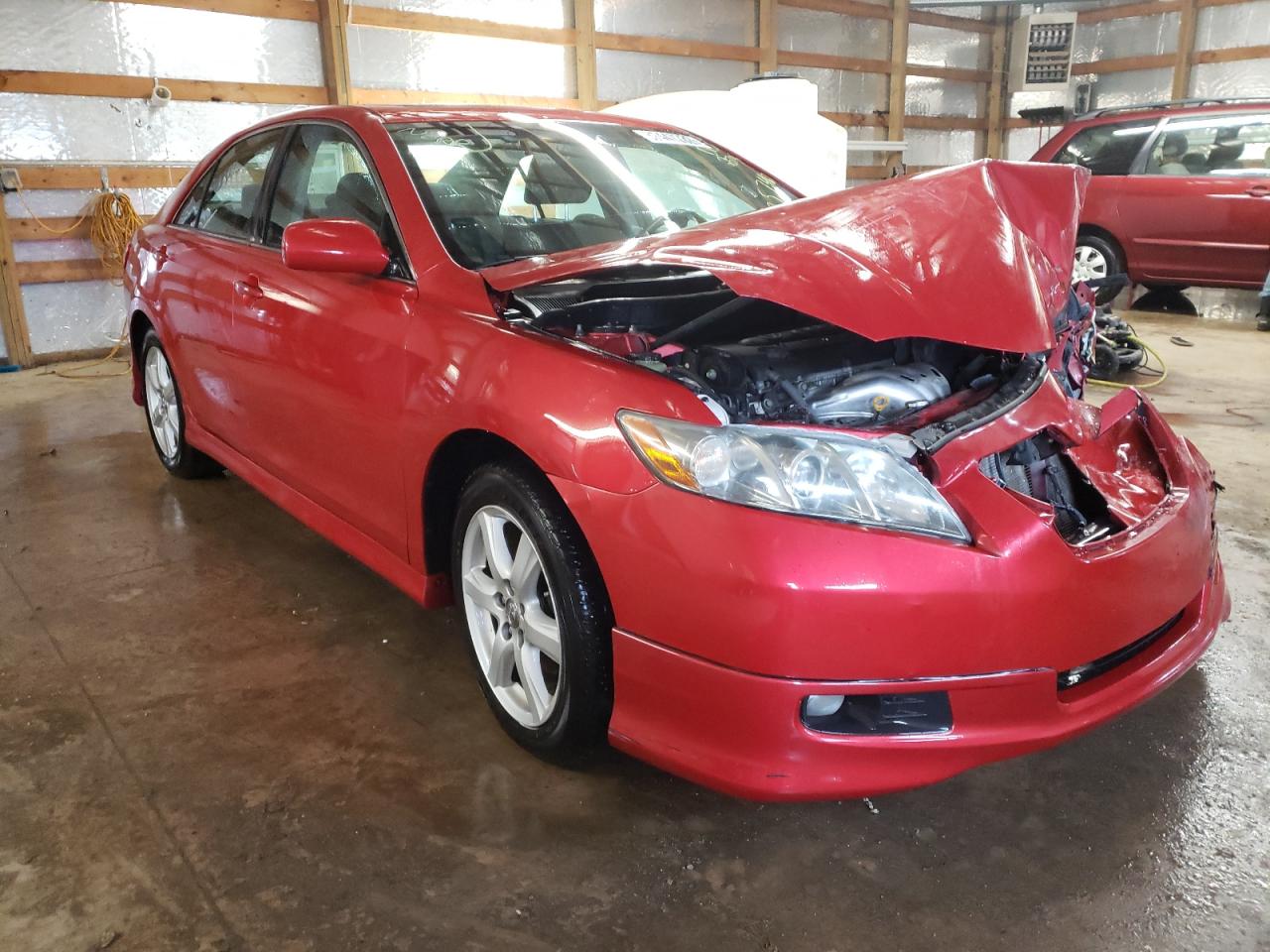 TOYOTA CAMRY CE 2008 with VIN 4T1BE46K48U257463 - Photo from auction