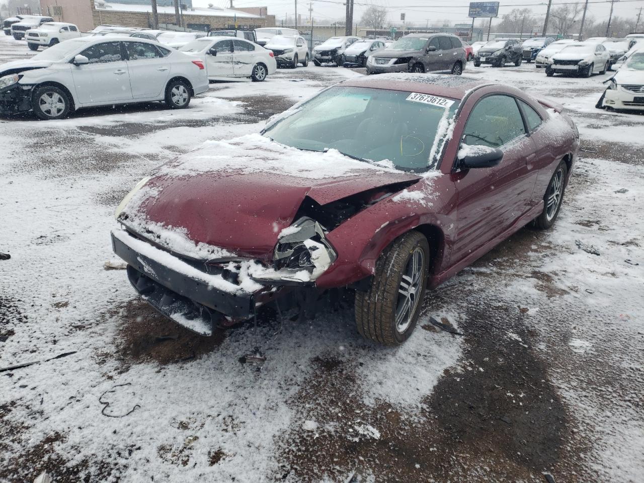 Photo 2 from auction – 2003 MITSUBISHI ECLIPSE GT with VIN 4A3AC74H03E130935