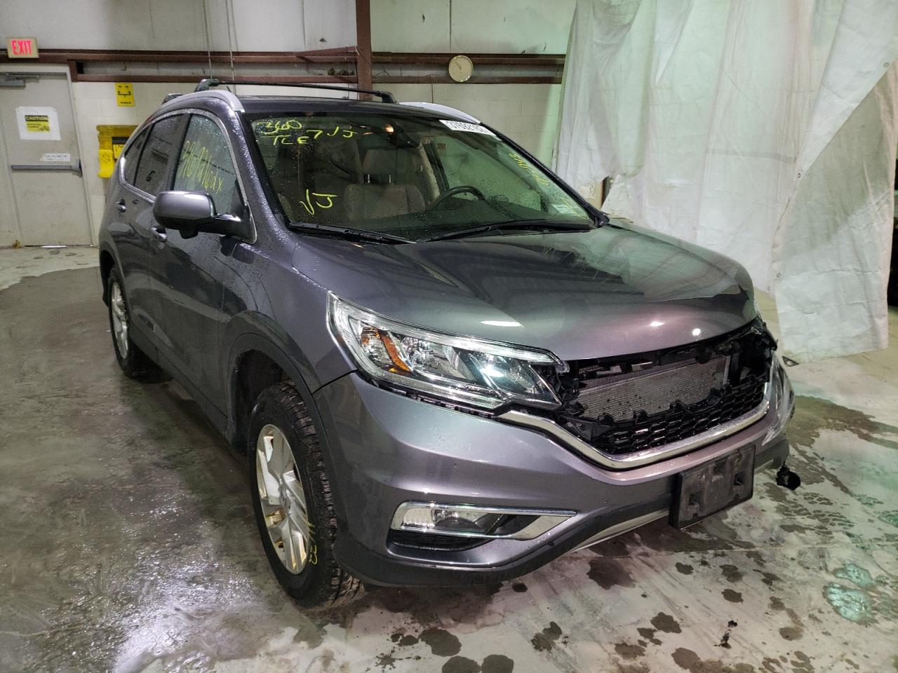 HONDA CR-V EXL 2016 with VIN 5J6RM4H79GL121942 - Photo from auction