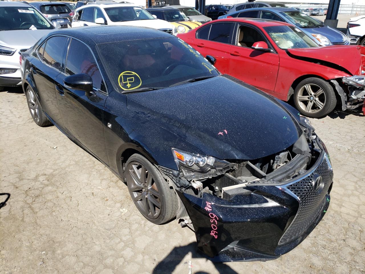 LEXUS IS 350 2016 with VIN JTHBE1D26G5024827 - Photo from auction