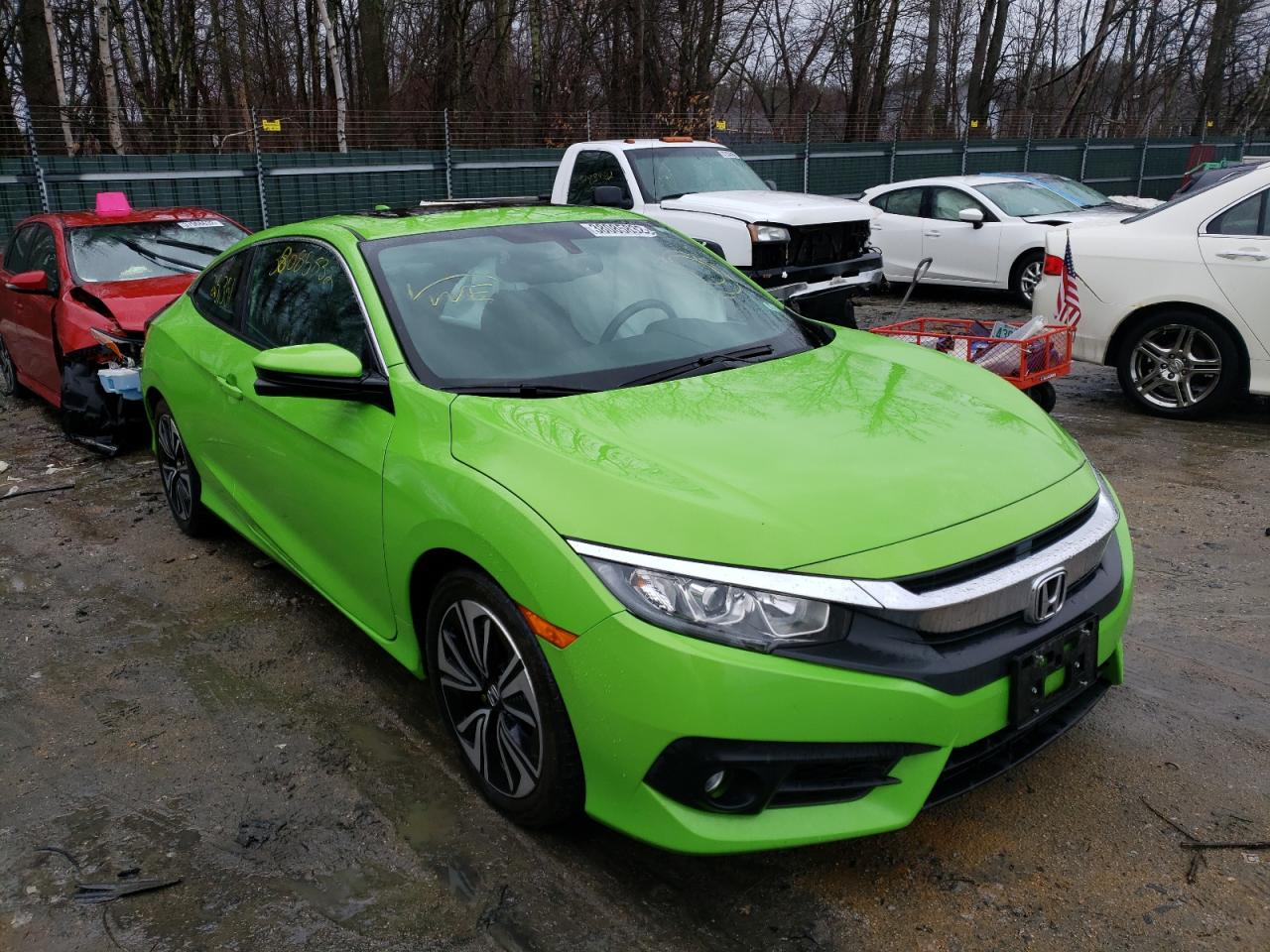 HONDA CIVIC EXL 2016 with VIN 2HGFC3B7XGH354256 - Photo from auction