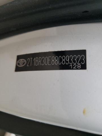 Photo 10 from auction – 2008 TOYOTA COROLLA CE with VIN 2T1BR30E88C893323
