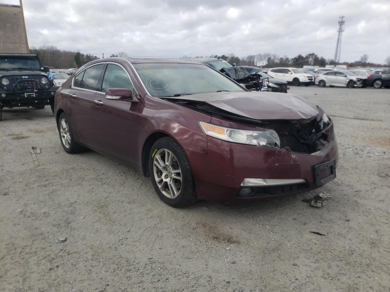 ACURA TL 2010 with VIN 19UUA8F55AA004896 - Photo from auction
