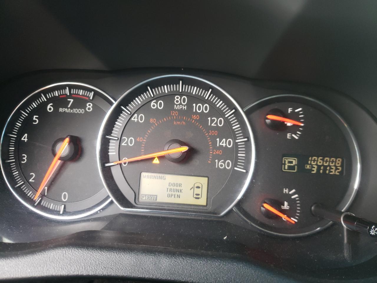 Photo 8 from auction – 2014 NISSAN MAXIMA S with VIN 1N4AA5AP2EC479088