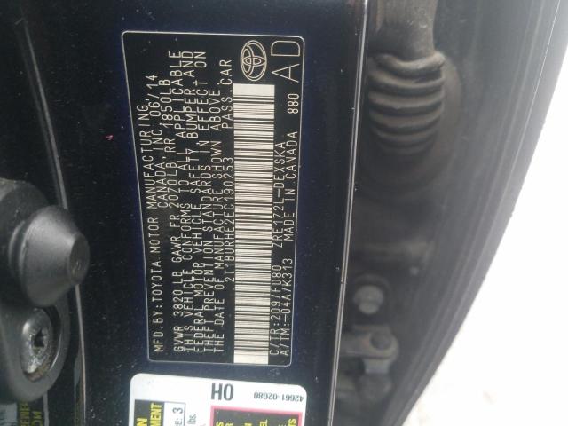 صورة رقم 10 من المزاد - 2014 TOYOTA COROLLA L مع VIN 2T1BURHE2EC190253