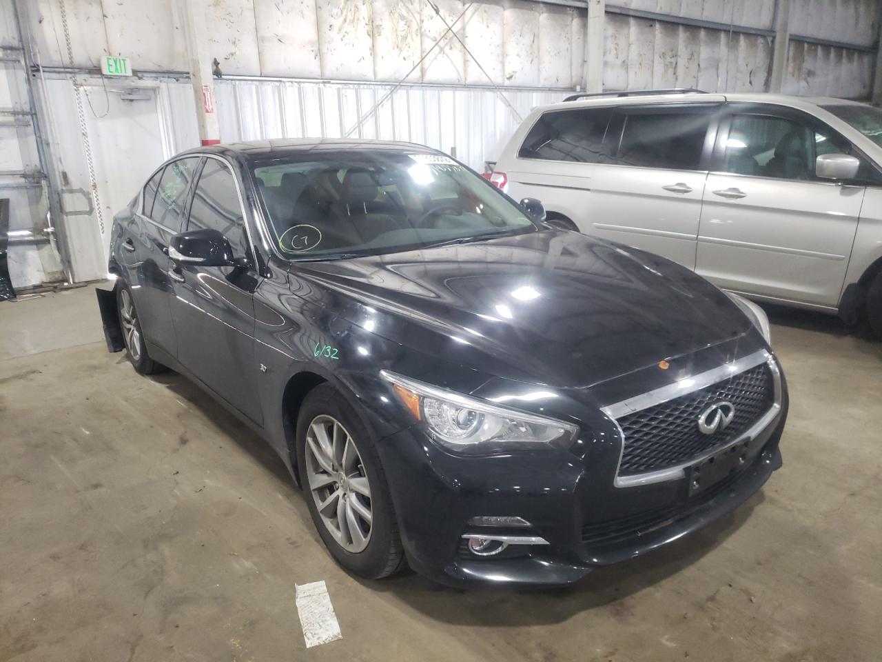 Photo 1 from auction – 2015 INFINITI Q50 BASE with VIN JN1BV7AR0FM423391