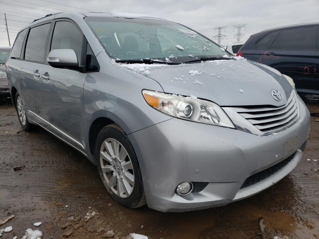 TOYOTA SIENNA XLE 2014 with VIN 5TDYK3DC3ES451611 - Photo from auction