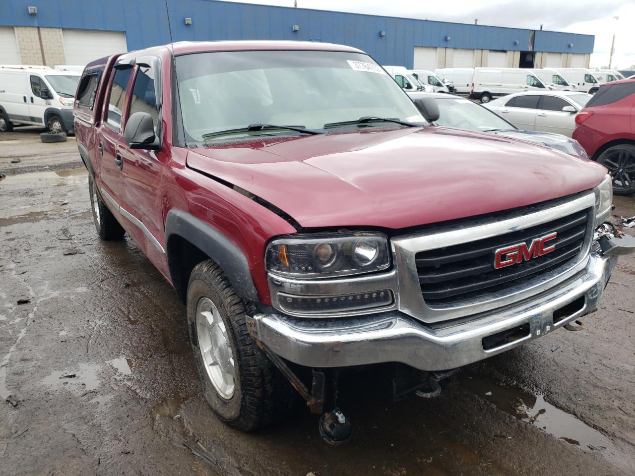 GMC NEW SIERRA 2006 with VIN 2GTEK13Z561302218 - Photo from auction