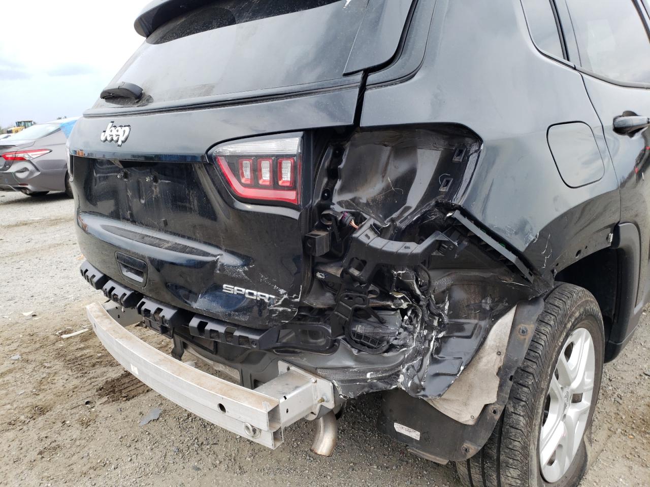 Photo 9 from auction – 2018 JEEP COMPASS SP with VIN 3C4NJCAB4JT468399