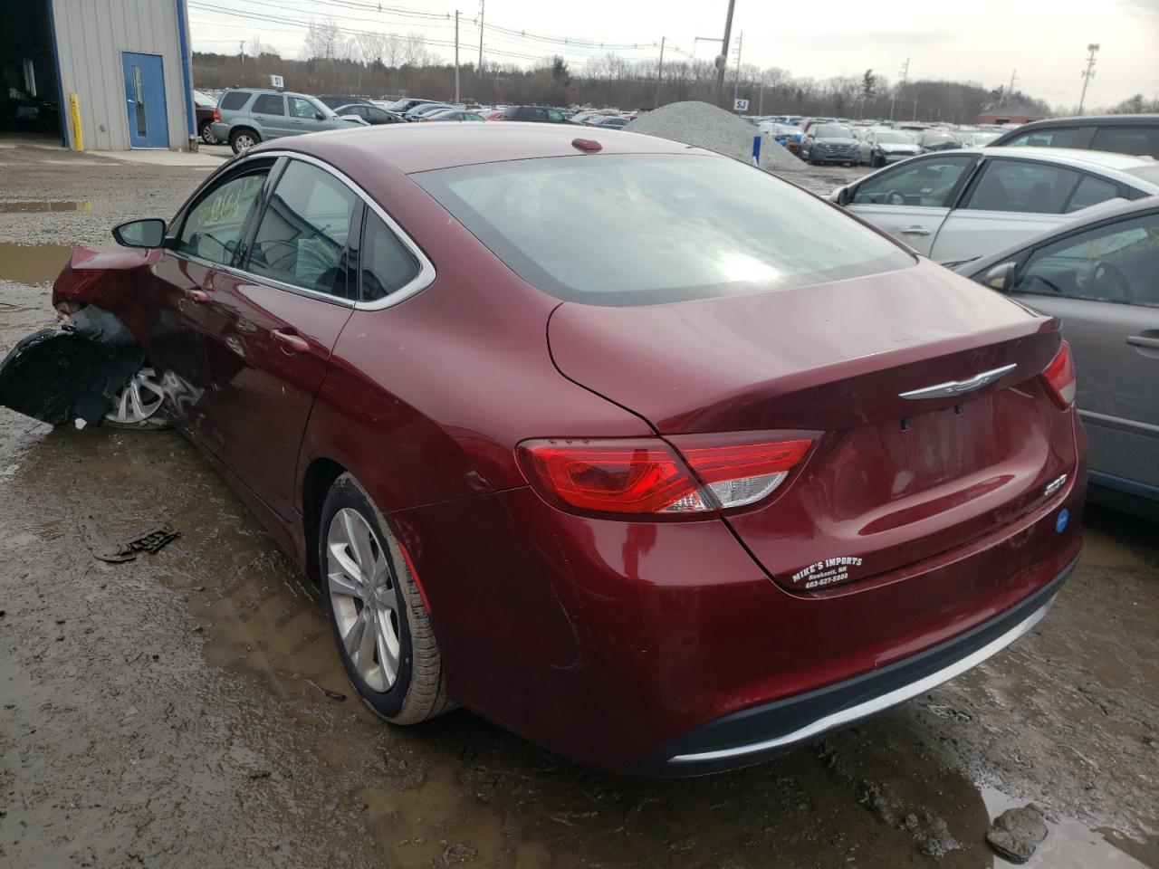 Photo 3 from auction – 2015 CHRYSLER 200 LIMITE with VIN 1C3CCCAB4FN619545