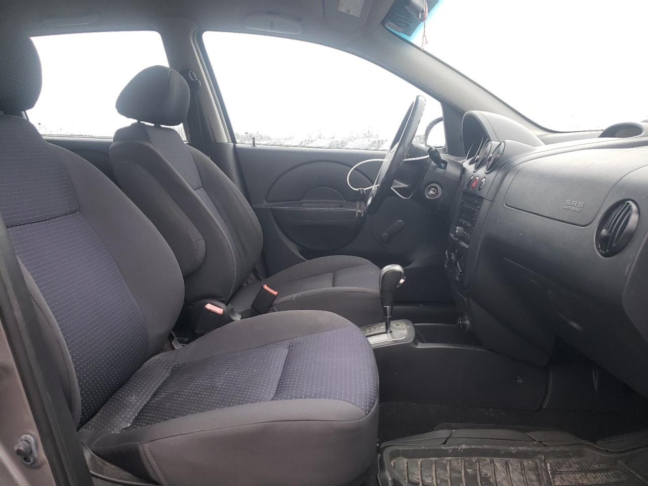Photo 5 from auction – 2008 CHEVROLET AVEO BASE with VIN KL1TD65628B011378