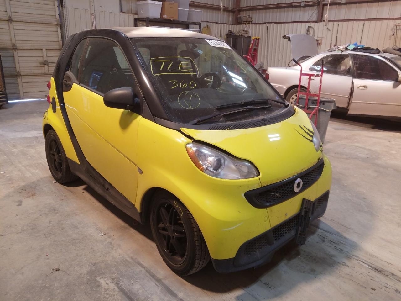 SMART FORTWO PUR 2013 with VIN WMEEJ3BA8DK661748 - Photo from auction