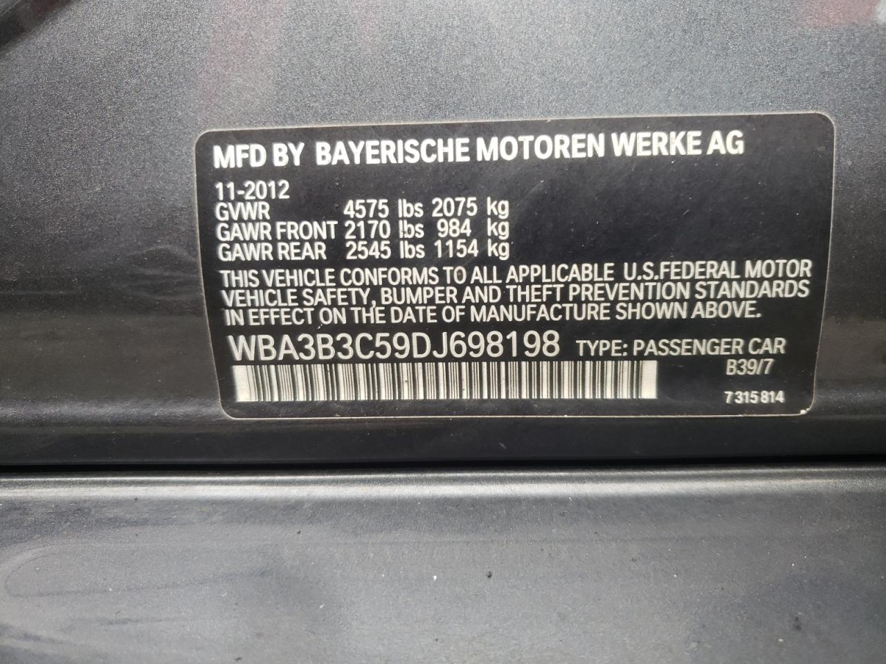 Photo 10 from auction – 2013 BMW 328 XI with VIN WBA3B3C59DJ698198