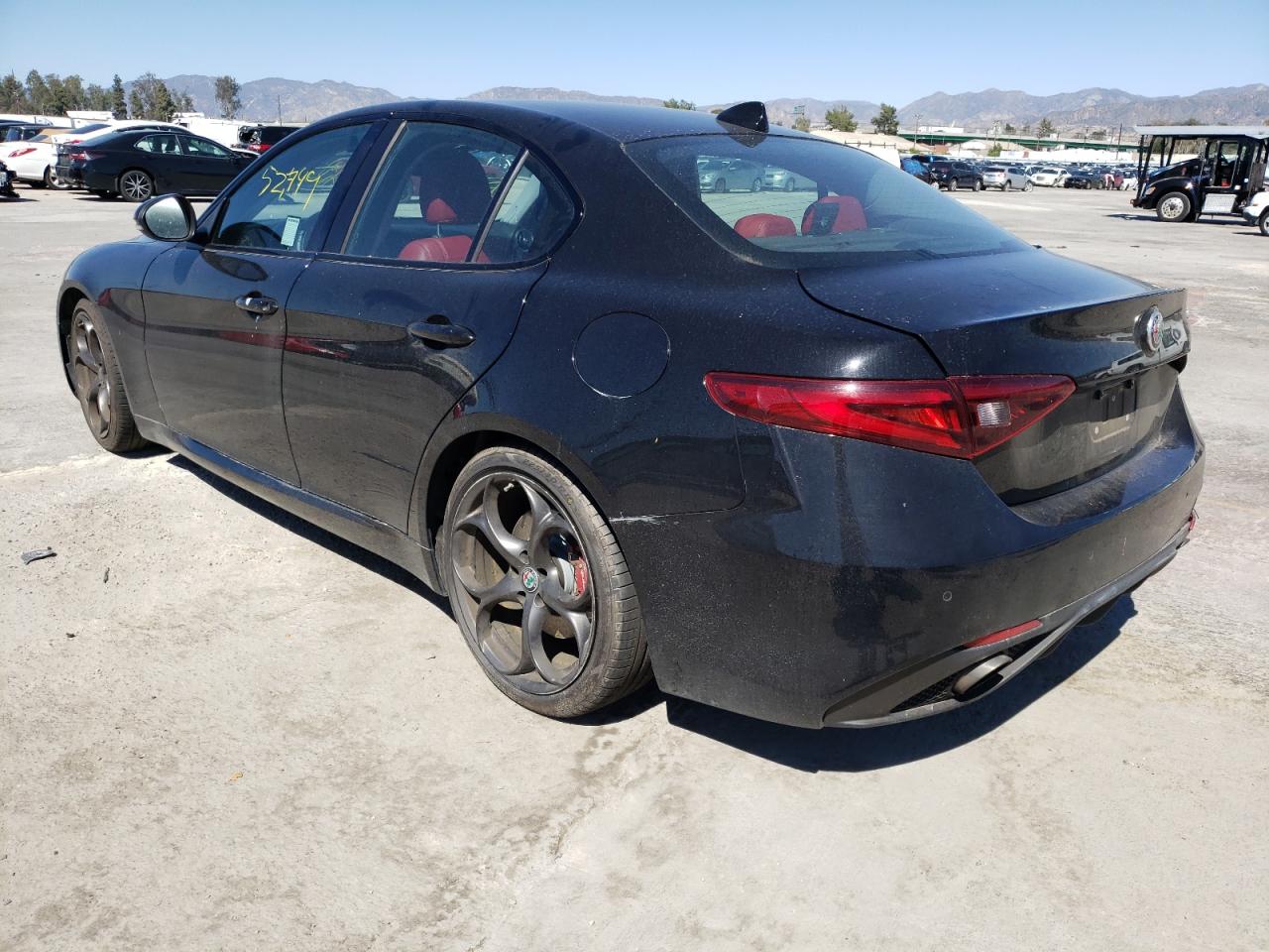 Photo 3 from auction – 2017 ALFA ROMEO GIULIA TI with VIN ZARFAECNXH7537950