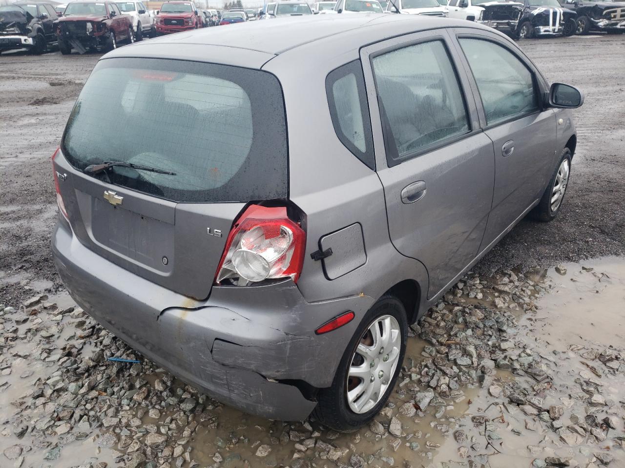 Photo 4 from auction – 2008 CHEVROLET AVEO BASE with VIN KL1TD65628B011378