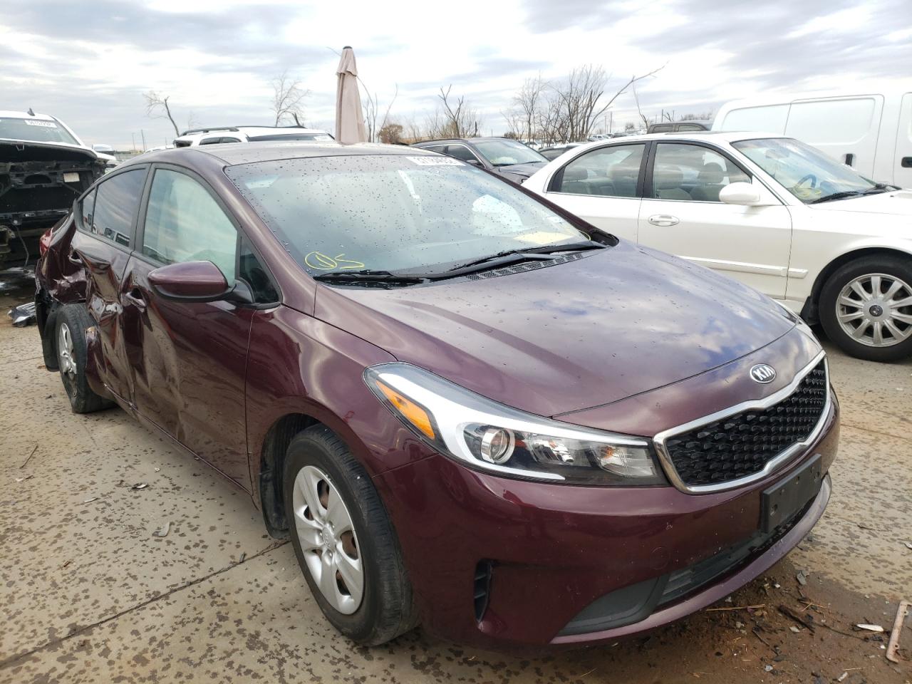 KIA FORTE LX 2017 with VIN 3KPFK4A71HE151228 - Photo from auction