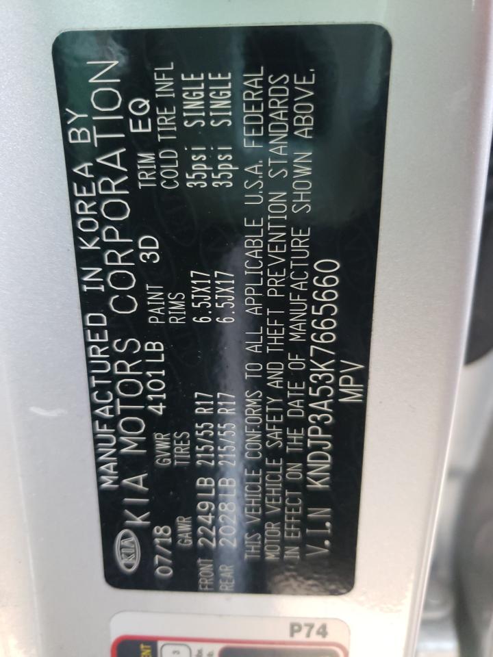 Photo 10 from auction – 2019 KIA SOUL + with VIN KNDJP3A53K7665660