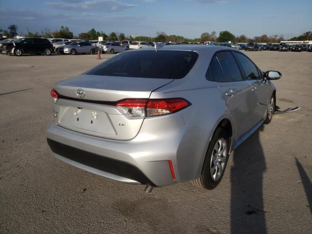 Photo 4 from auction – 2022 TOYOTA COROLLA LE with VIN JTDEPMAE6N3006524