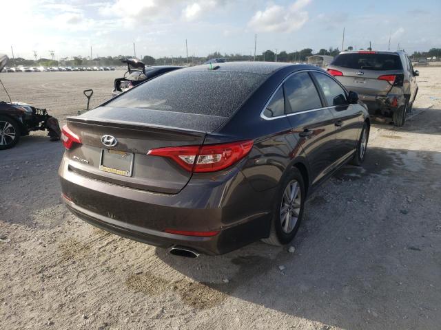 Photo 4 from auction – 2016 HYUNDAI SONATA SE with VIN 5NPE24AF7GH342553