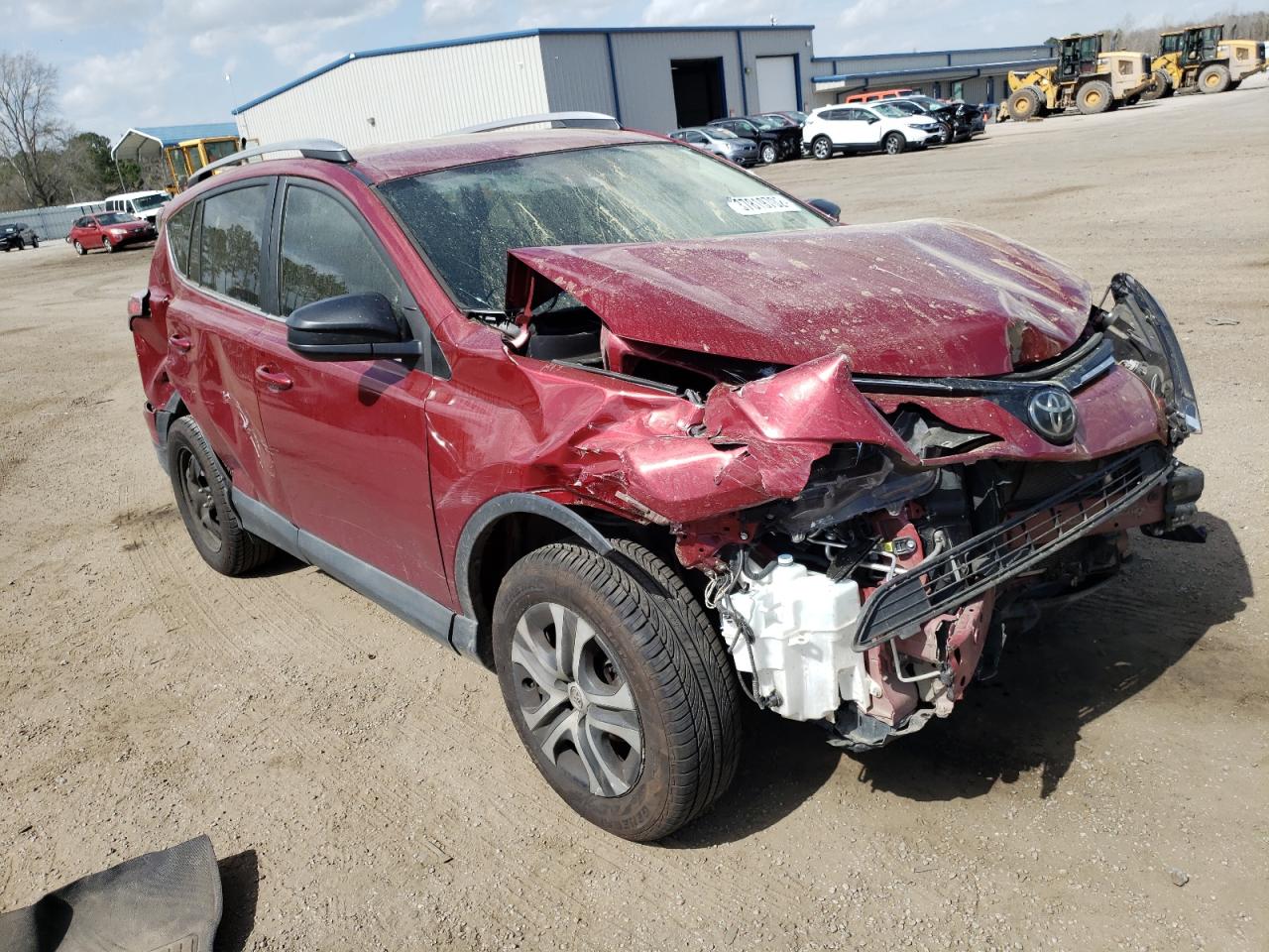 Photo 1 from auction – 2018 TOYOTA RAV4 LE with VIN 2T3ZFREV3JW432044