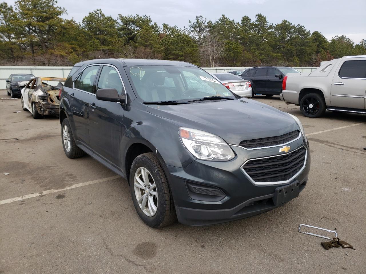 CHEVROLET EQUINOX LS 2017 with VIN 2GNFLEEK3H6301414 - Photo from auction