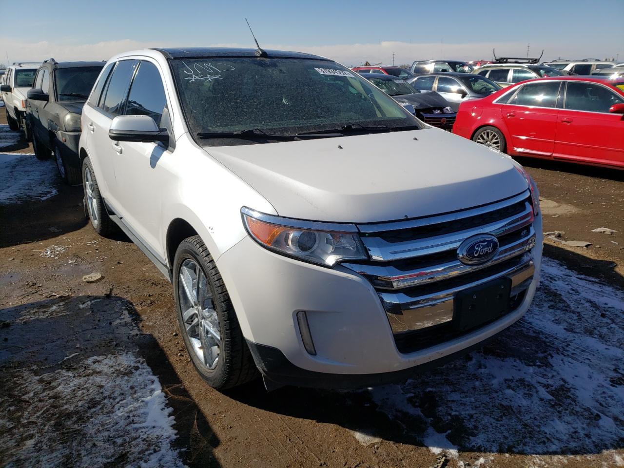 FORD EDGE SEL 2012 with VIN 2FMDK3J91CBA70213 - Photo from auction