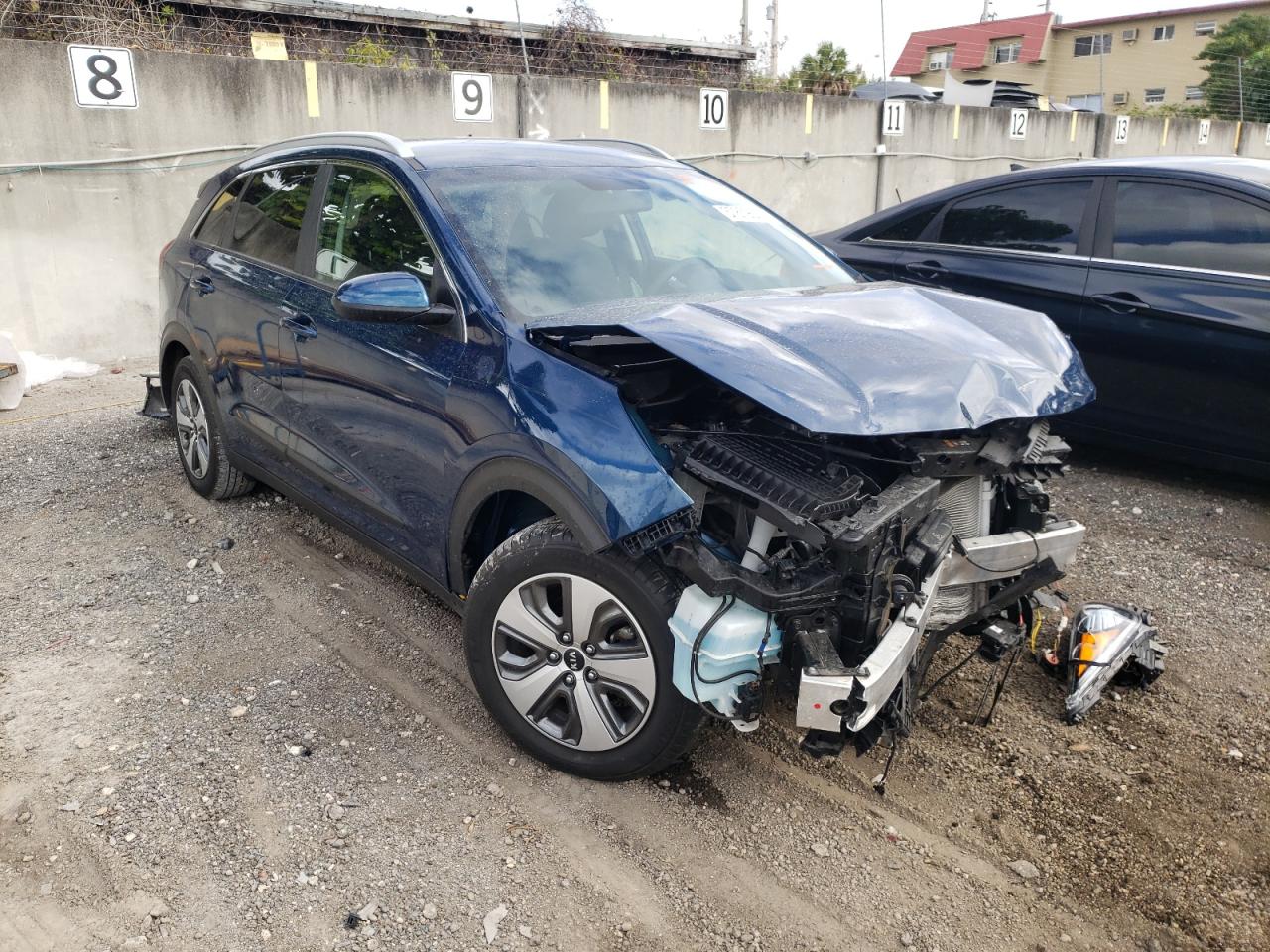 KIA NIRO FE 2019 with VIN KNDCB3LC5K5293530 - Photo from auction