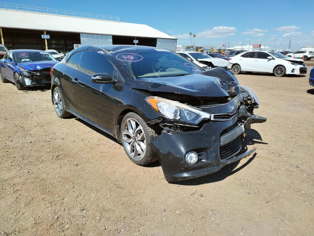 Photo 1 from auction – 2016 KIA FORTE SX with VIN KNAFZ6A33G5592225