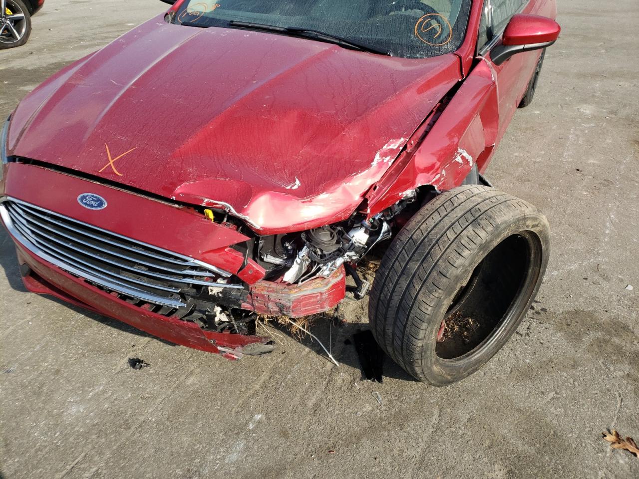 Photo 9 from auction – 2020 FORD FUSION SE with VIN 3FA6P0HD2LR226497