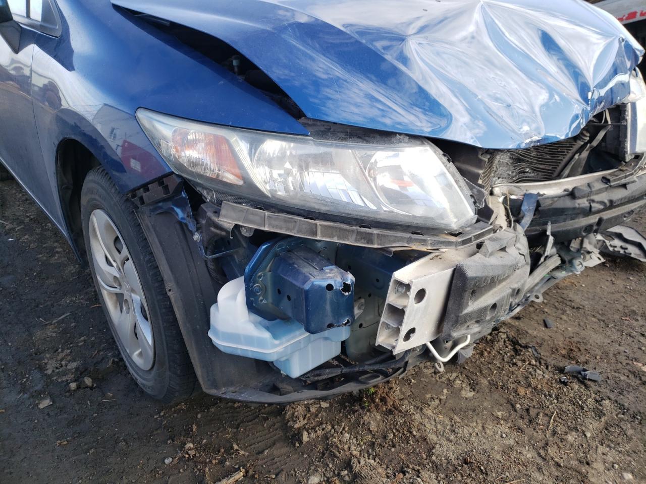 Photo 9 from auction – 2013 HONDA CIVIC LX with VIN 19XFB2F57DE248844