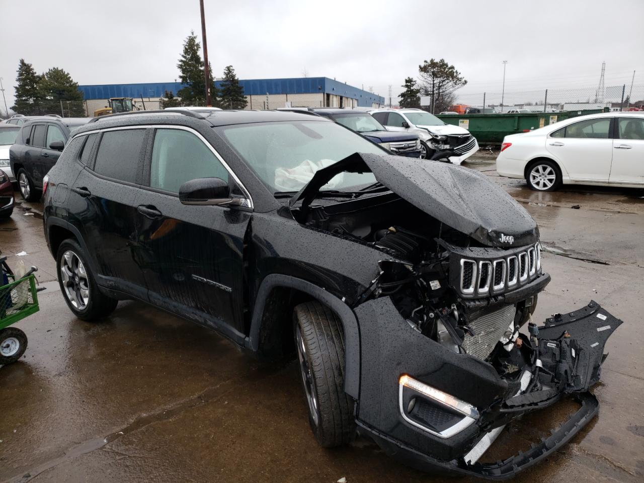 JEEP COMPASS LI 2020 with VIN 3C4NJDCB9LT196518 - Photo from auction
